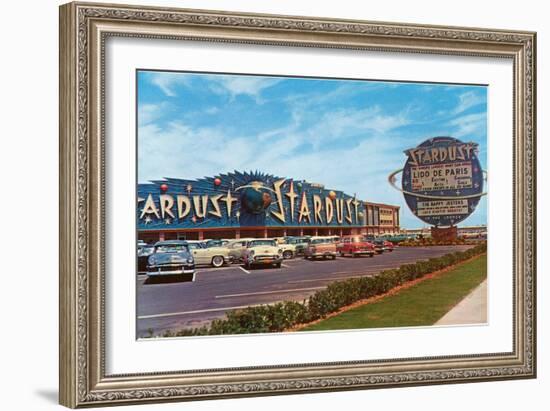 Stardust Hotel, Las Vegas, Nevada-null-Framed Art Print