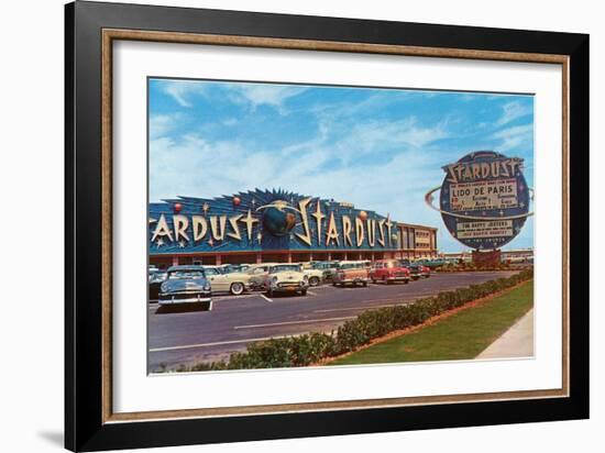 Stardust Hotel, Las Vegas, Nevada-null-Framed Art Print