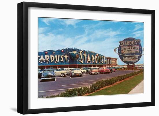 Stardust Hotel, Las Vegas, Nevada-null-Framed Art Print