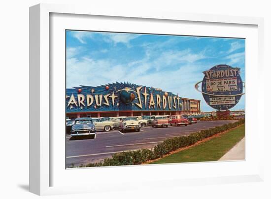 Stardust Hotel, Las Vegas, Nevada-null-Framed Art Print