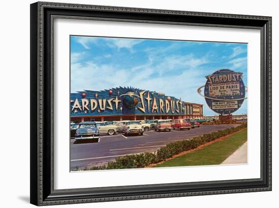 Stardust Hotel, Las Vegas, Nevada-null-Framed Art Print