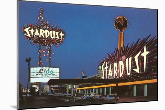 Stardust, Las Vegas, Nevada-null-Mounted Art Print