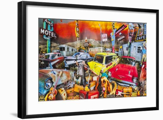 Stardust Trailer Park-John Roy-Framed Giclee Print