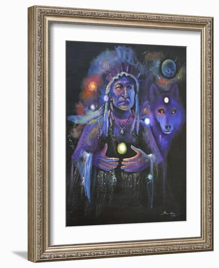 Stardust-Sue Clyne-Framed Giclee Print