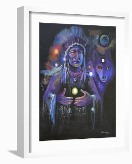 Stardust-Sue Clyne-Framed Giclee Print