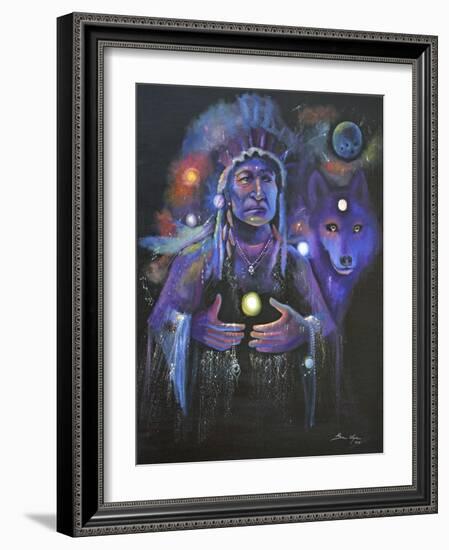 Stardust-Sue Clyne-Framed Giclee Print