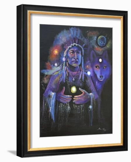 Stardust-Sue Clyne-Framed Giclee Print