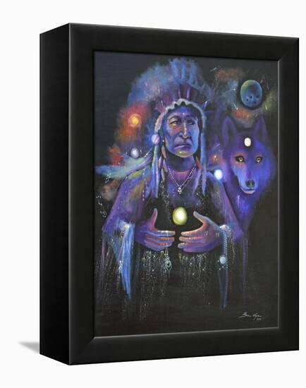 Stardust-Sue Clyne-Framed Premier Image Canvas