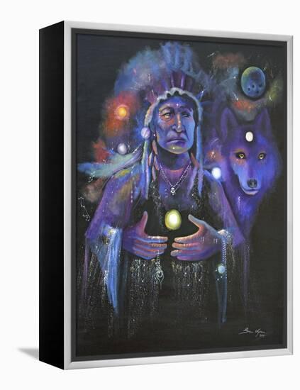 Stardust-Sue Clyne-Framed Premier Image Canvas