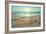 Starfish and Shells on the Beach at Sunrise-Deyan Georgiev-Framed Photographic Print