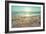 Starfish and Shells on the Beach at Sunrise-Deyan Georgiev-Framed Photographic Print