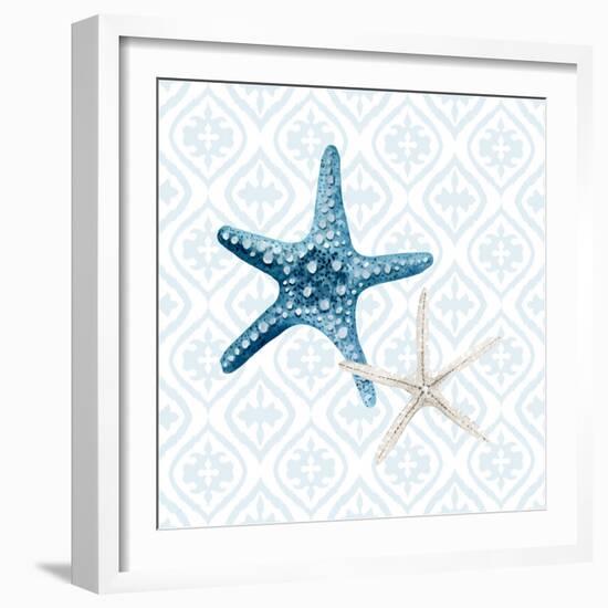 Starfish Tours Pattern-Kimberly Allen-Framed Art Print