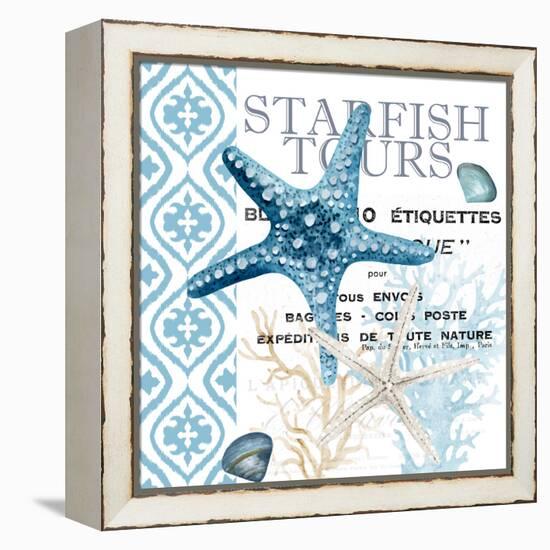 Starfish Tours-Kimberly Allen-Framed Stretched Canvas