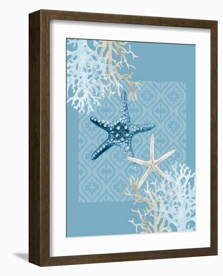 Starfish Tours-Kimberly Allen-Framed Art Print