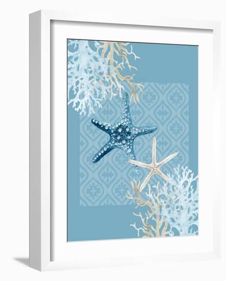 Starfish Tours-Kimberly Allen-Framed Art Print