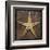 Starfish-John Golden-Framed Art Print