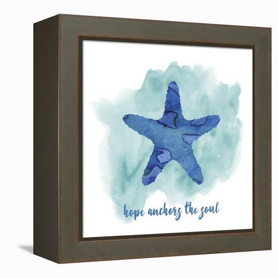 Starfish-Erin Clark-Framed Premier Image Canvas