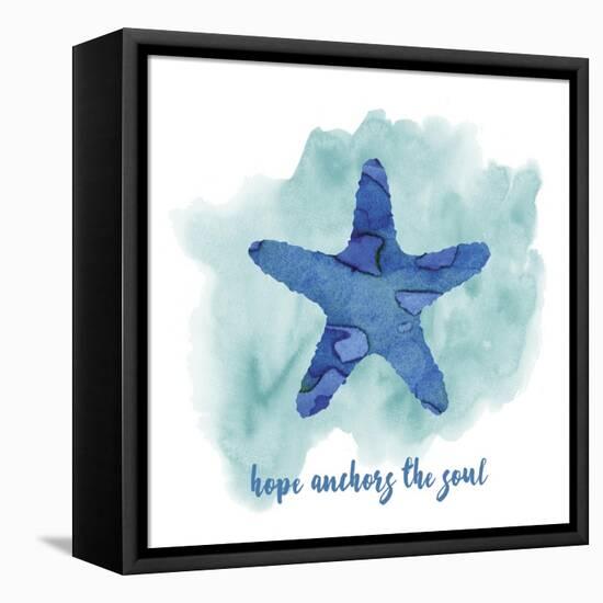 Starfish-Erin Clark-Framed Premier Image Canvas