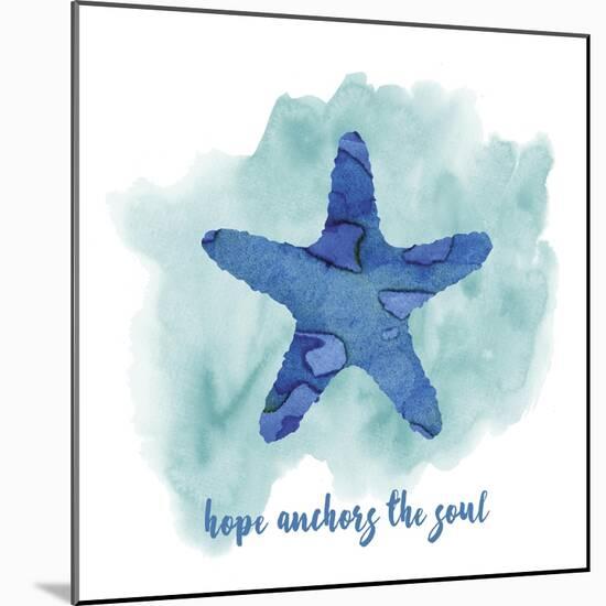 Starfish-Erin Clark-Mounted Giclee Print