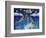 Stargazing Narwhals-Wyanne-Framed Giclee Print