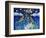 Stargazing Narwhals-Wyanne-Framed Giclee Print