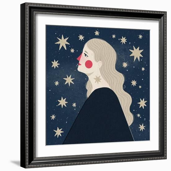 Stargazing-Julia Leister-Framed Photographic Print