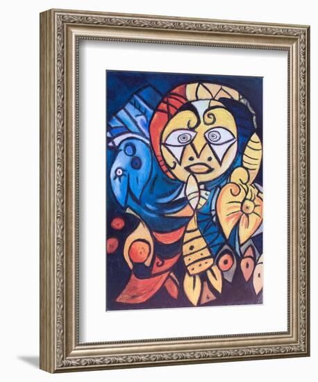 Staring eyes, 2017-Margo Starkey-Framed Giclee Print