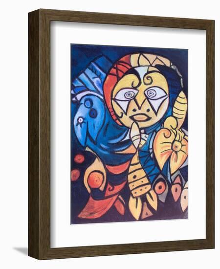 Staring eyes, 2017-Margo Starkey-Framed Giclee Print