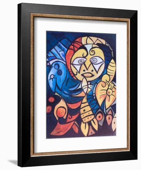 Staring eyes, 2017-Margo Starkey-Framed Giclee Print