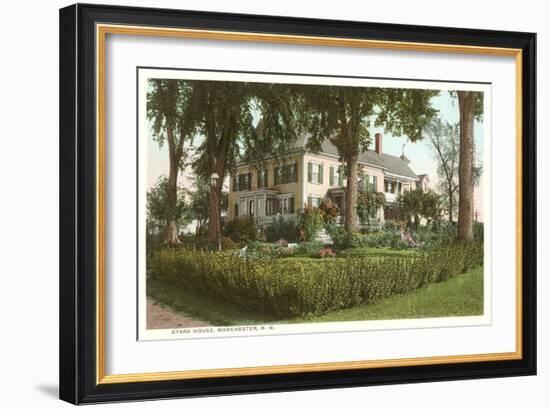 Stark House, Manchester, New Hampshire-null-Framed Art Print