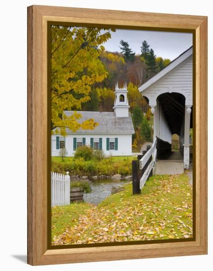 Stark, New Hampshire, USA-Alan Copson-Framed Premier Image Canvas
