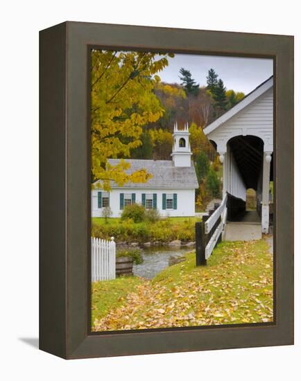 Stark, New Hampshire, USA-Alan Copson-Framed Premier Image Canvas