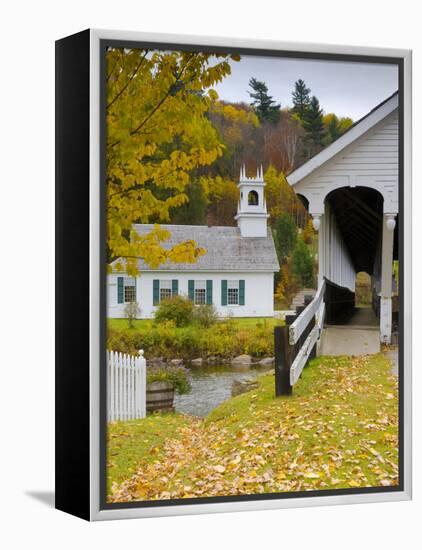 Stark, New Hampshire, USA-Alan Copson-Framed Premier Image Canvas