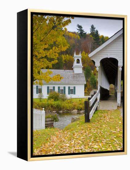 Stark, New Hampshire, USA-Alan Copson-Framed Premier Image Canvas