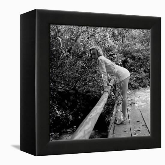 Starlet Marilyn Monroe-Ed Clark-Framed Premier Image Canvas