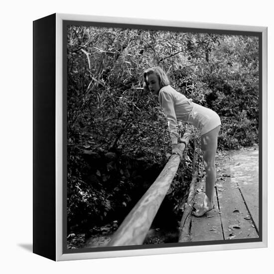 Starlet Marilyn Monroe-Ed Clark-Framed Premier Image Canvas