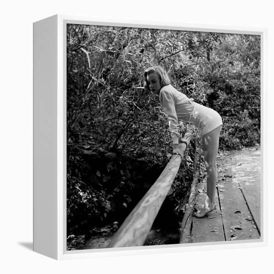 Starlet Marilyn Monroe-Ed Clark-Framed Premier Image Canvas