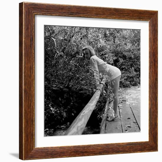 Starlet Marilyn Monroe-Ed Clark-Framed Premium Photographic Print