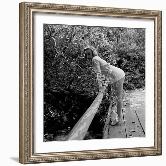 Starlet Marilyn Monroe-Ed Clark-Framed Photographic Print