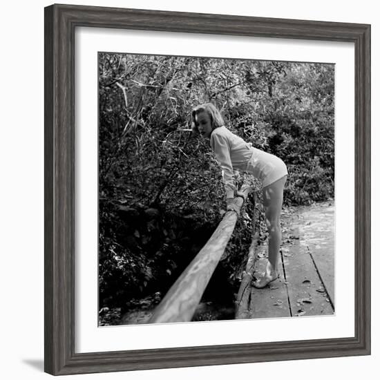 Starlet Marilyn Monroe-Ed Clark-Framed Photographic Print