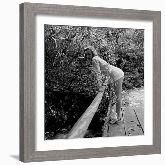 Starlet Marilyn Monroe-Ed Clark-Framed Photographic Print