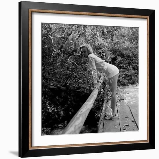 Starlet Marilyn Monroe-Ed Clark-Framed Photographic Print