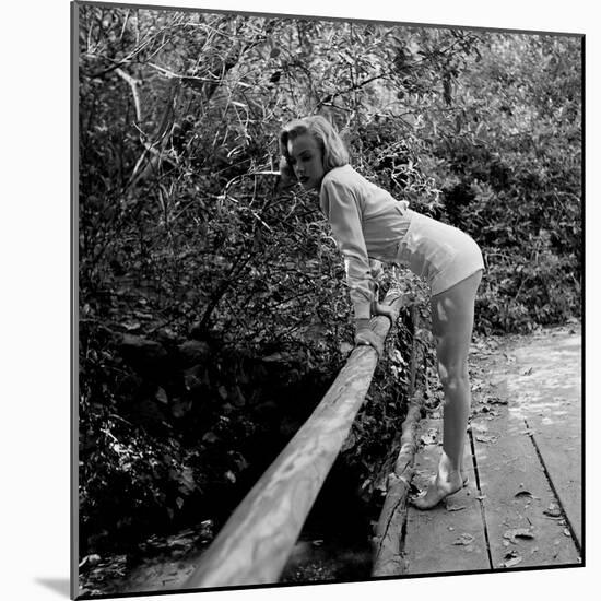 Starlet Marilyn Monroe-Ed Clark-Mounted Photographic Print