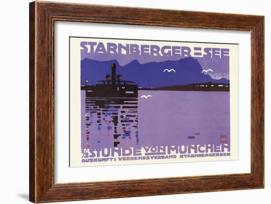 Starnberger See-null-Framed Giclee Print