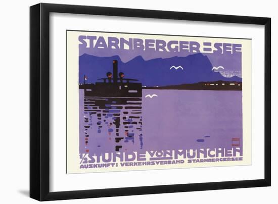 Starnberger See-null-Framed Giclee Print