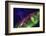 Starry Evening with the Aurora Borealis or Northern Lights and the Milky Way Galaxy, Abisko-null-Framed Photographic Print