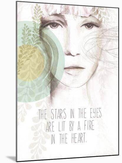 Starry Eyes-Anahata Katkin-Mounted Giclee Print