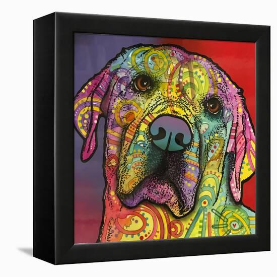 Starry Lab-Dean Russo-Framed Premier Image Canvas