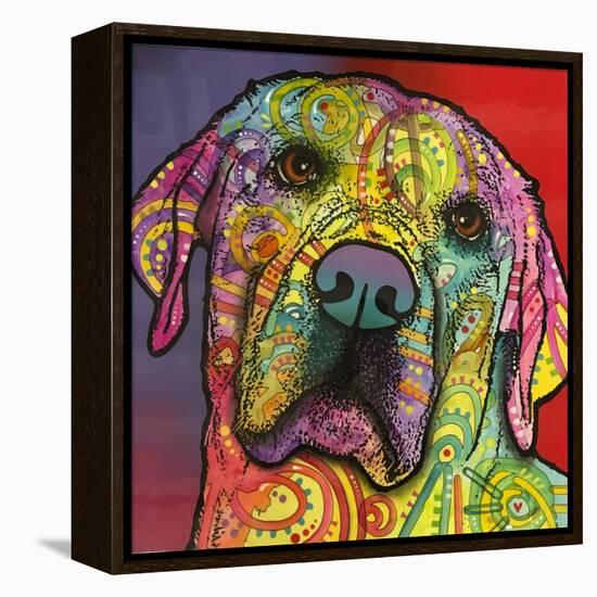 Starry Lab-Dean Russo-Framed Premier Image Canvas