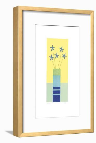 Starry Moonflowers-Hewitt-Framed Giclee Print